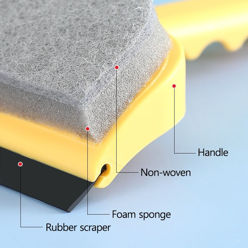 Dvostrana staklena četka Alati za čišćenje u kućanstvu Kupaonski dodaci Četka za čišćenje kupaonskog umivaonika Četke za kućne potrepštine