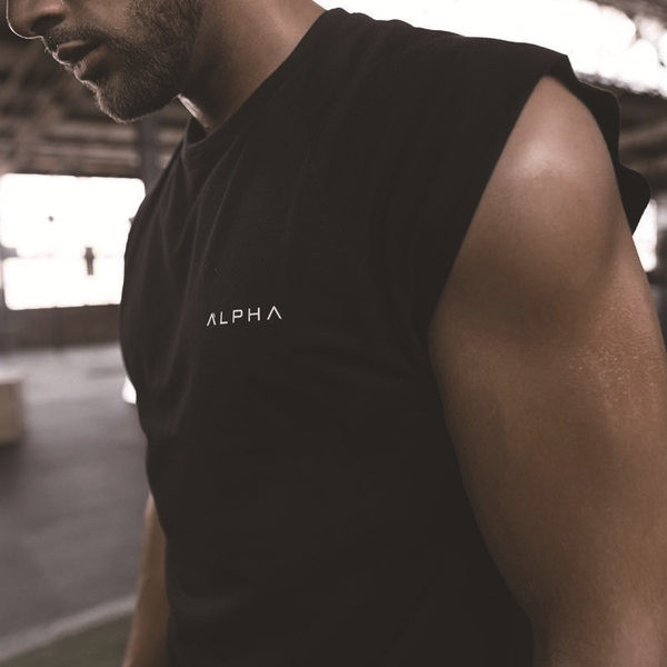 Maieu sport casual pentru bărbați, cu inscripții