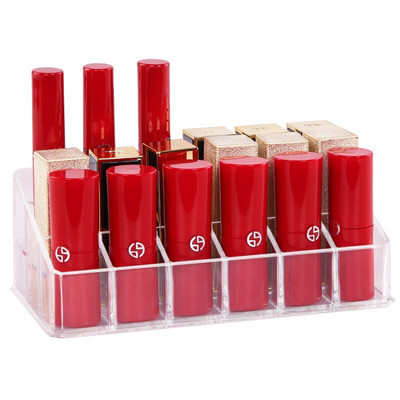 Turn de ruj rotativ cu 36 zăbrele, suport rotit din plastic la 360 de grade, organizator de lac de unghii, carcasă de depozitare pentru ruj, afișaj pentru cosmetice