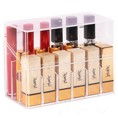 Turn de ruj rotativ cu 36 zăbrele, suport rotit din plastic la 360 de grade, organizator de lac de unghii, carcasă de depozitare pentru ruj, afișaj pentru cosmetice