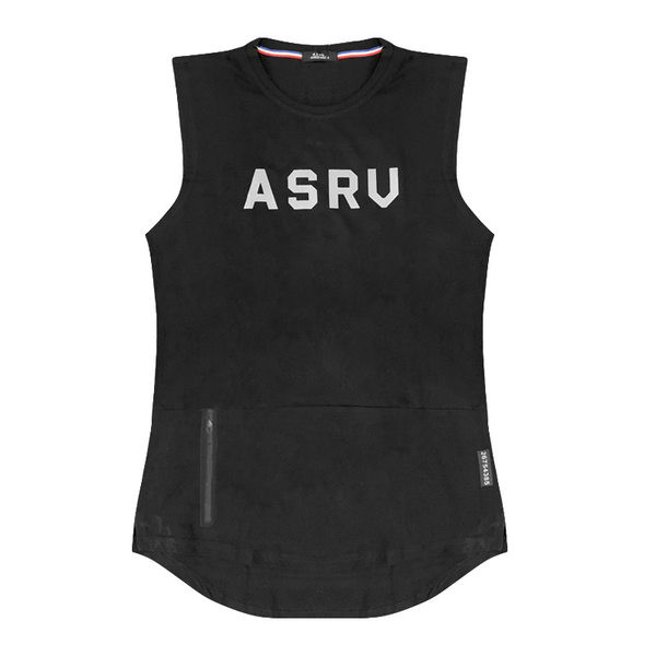 Ανδρικό φανελάκι - με οβάλ λαιμόκοψη και επιγραφή