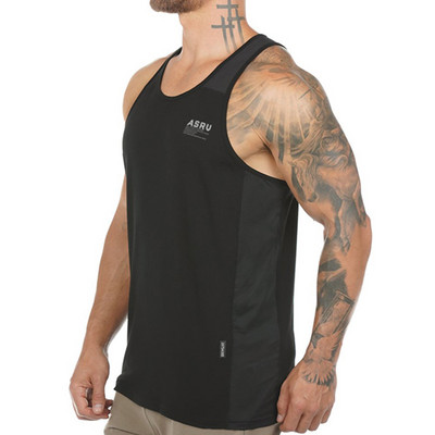 Maieu pentru bărbați din material cu uscare rapidă, potrivit pentru sport