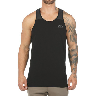 Maieu pentru bărbați din material cu uscare rapidă, potrivit pentru sport