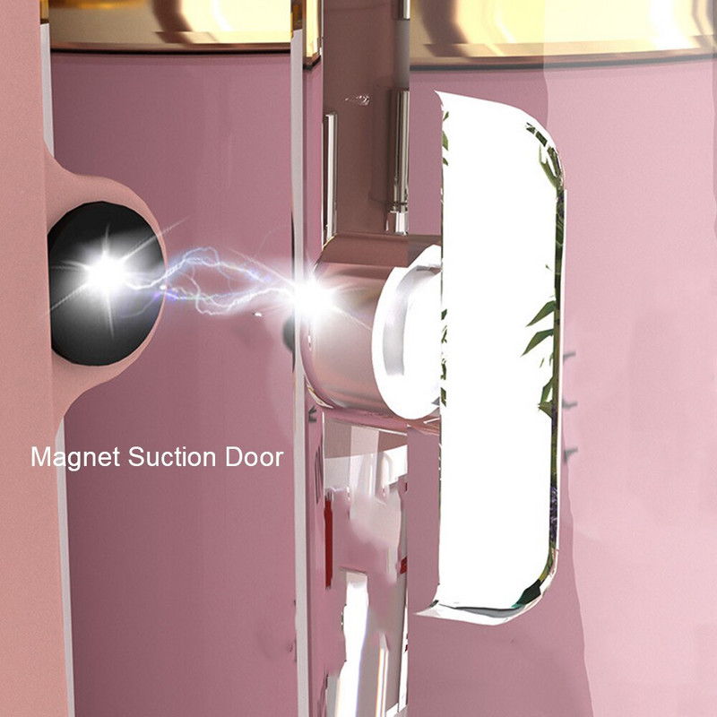 Cutii de depozitare cosmetice pentru agățat pe perete Organizator de machiaj tip sertar Cutie de depozitare pentru machiaj Capacitate mare fără perforare