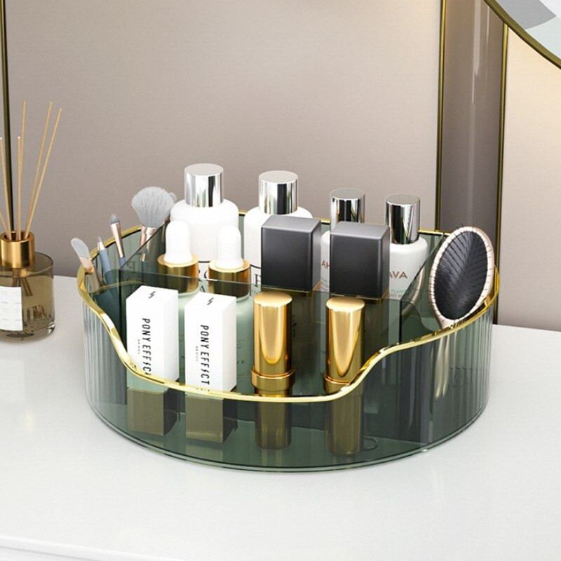 Šminka Organizator Kutija za pohranu Nordijski stil Kućni stolni pretinac Spavaća soba Držač za pohranu kozmetike Pladanj Kupaonski organizator