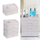 Συρτάρι Home Organizer Γυναίκα Beauty Skin Care Κοσμήματα Βερνίκι νυχιών Δοχείο επιφάνειας εργασίας Καλλυντική θήκη Μακιγιάζ Κουτί αποθήκευσης Ανθεκτικό