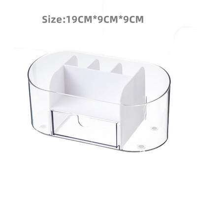 Kutija za pohranu šminke Akrilni kristal Kozmetički četkica za ruž za usne Držač za njegu kože Organizator za uredski stol u kupaonici Novi dolazak