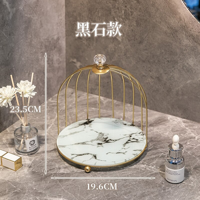Modni novi umjetnički stil Kavez za ptice Kutije za pohranu kozmetike Ruž za usne Parfem Kozmetički proizvodi za njegu kože Organizator za pohranu nakita