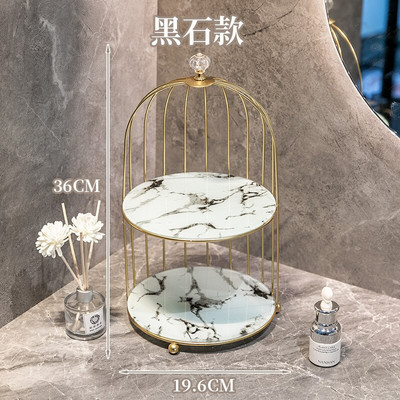 Modni novi umjetnički stil Kavez za ptice Kutije za pohranu kozmetike Ruž za usne Parfem Kozmetički proizvodi za njegu kože Organizator za pohranu nakita