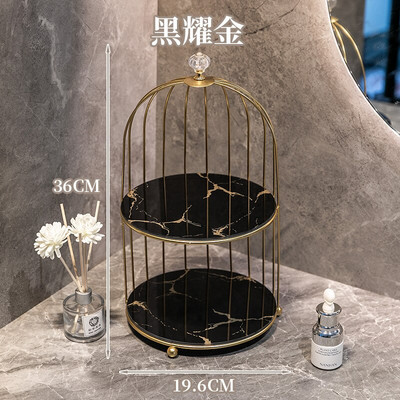 Modni novi umjetnički stil Kavez za ptice Kutije za pohranu kozmetike Ruž za usne Parfem Kozmetički proizvodi za njegu kože Organizator za pohranu nakita