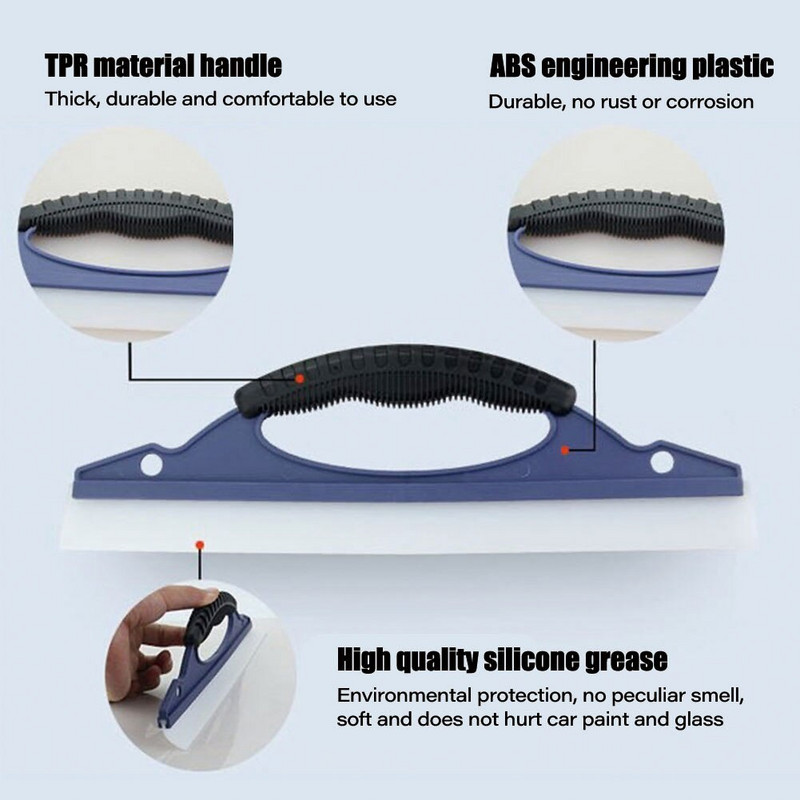 Stergator de apa Stergator de gel de silice Stergator de masina Placa de stergator de masini din silicon Spalator de geamuri Curatat de curatat Stergator de racleta Uscare Curatare auto