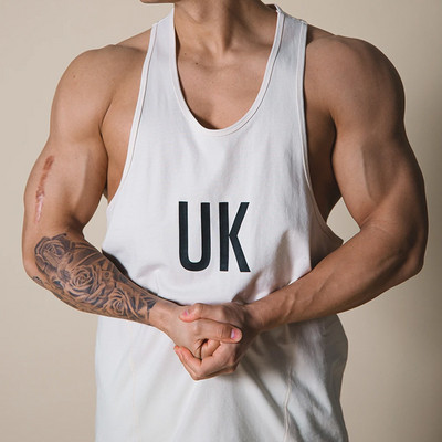 Αθλητικό φανελάκι με στάμπα - τρία χρώματα