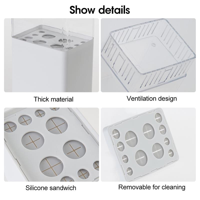 Βερνάκι για μακιγιάζ Organizer για καλλυντικά μακιγιάζ Κουτί αποθήκευσης Στυλόθήκη Κραγιόν Μολύβι αποθήκευσης Βερνίκι νυχιών