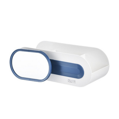 Suport de depozitare multifuncțional pentru produse cosmetice Accesorii de baie montate pe perete Raft de depozitare Suport portabil rafinat pentru organizator de machiaj