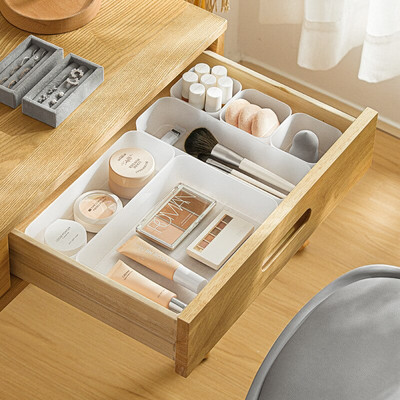 Multifunction Combined Cosmetic Storage Box Συρτάρι Μακιγιάζ Βούρτσα Κραγιόν Organizer Πλαστικό δοχείο αποθήκευσης Organizer μακιγιάζ