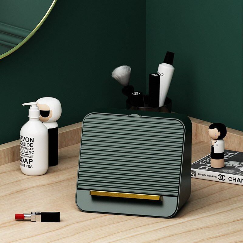 Organizer μακιγιάζ για κραγιόν Καλλυντικά αποθήκευσης Πλαστική θήκη Τραπέζι ντουλάπα Γραφείο Beauty Box Πλήρες κουτί μακιγιάζ Κρεβατοκάμαρα