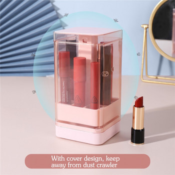 Lipstick Makeup Organizer All-in-one Press-lift Lip Glaze Κουτί αποθήκευσης Δοχείο αποθήκευσης επιφάνειας εργασίας μεγάλης χωρητικότητας