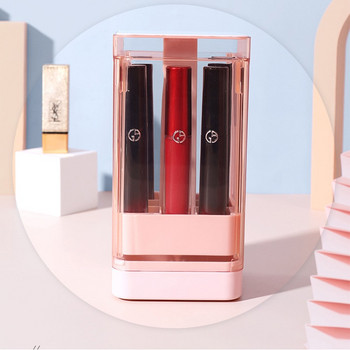 Lipstick Makeup Organizer All-in-one Press-lift Lip Glaze Κουτί αποθήκευσης Δοχείο αποθήκευσης επιφάνειας εργασίας μεγάλης χωρητικότητας