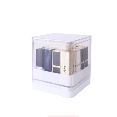 Organizator šminke za ruž za usne Sve-u-jednom Kutija za pohranu Lip Glaze s pritiskom i podizanjem Spremnik za pohranu na stolu velikog kapaciteta