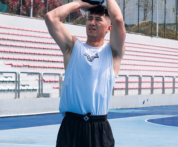 Ανδρικό casual φανελάκι - με οβάλ λαιμόκοψη