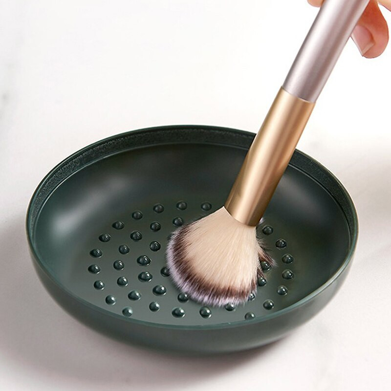 Organizer πινέλου μακιγιάζ για οργανώσεις καλλυντικών μακιγιάζ Στρογγυλή θήκη για στυλό Κραγιόν Κουτί αποθήκευσης μολυβιού Βερνίκι νυχιών