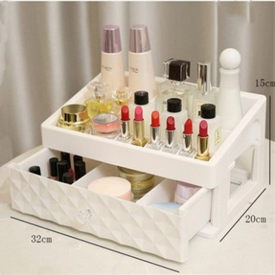 Θήκη καλλυντικών Αδιάβροχη Organizer μακιγιάζ Κουτί κοσμημάτων Γυναίκα ομορφιά Περιποίηση δέρματος Καλλυντικά Organizers Συρτάρι Κουτί αποθήκευσης σπιτιού Ανθεκτικό