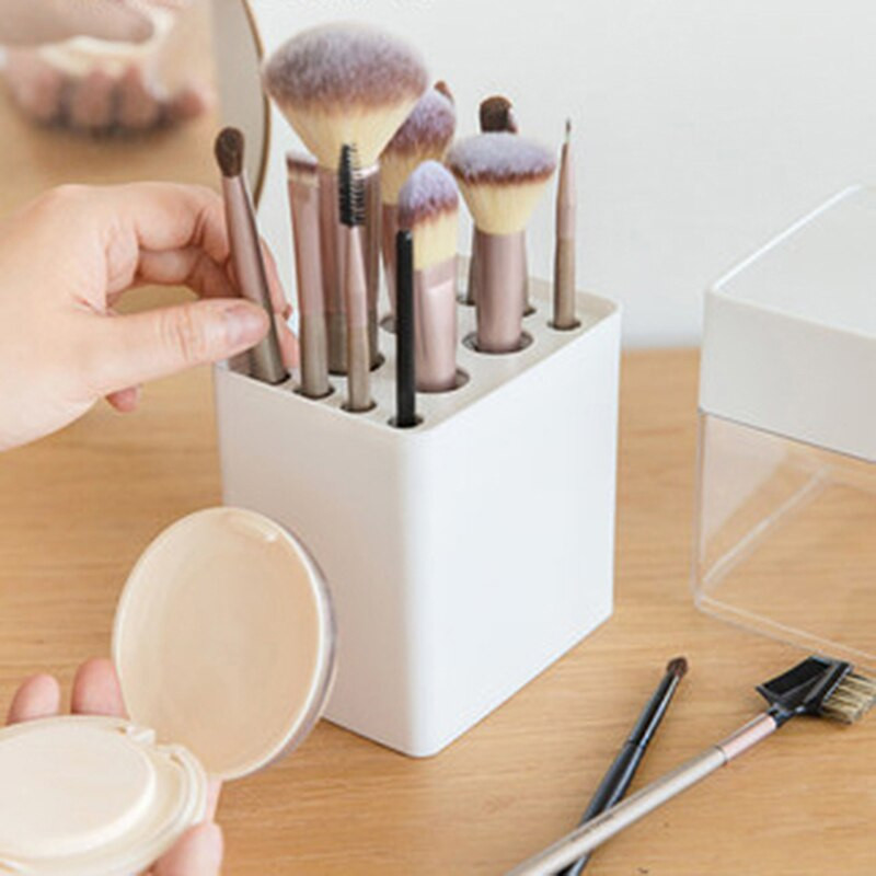 Držač kista za šminku Kutija za pohranu Kutija za pohranu kozmetike Kutija za pohranu Držač olovke Ruž za usne Stalak za pohranu olovke Lak za nokte
