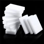 100 gab. 100 x 60 x 10 mm Melamīna sūklis Magic Sponge augsta blīvuma dzēšgumija Mājas tīrīšanas līdzekļa tīrīšanas sūkļi trauku virtuvei