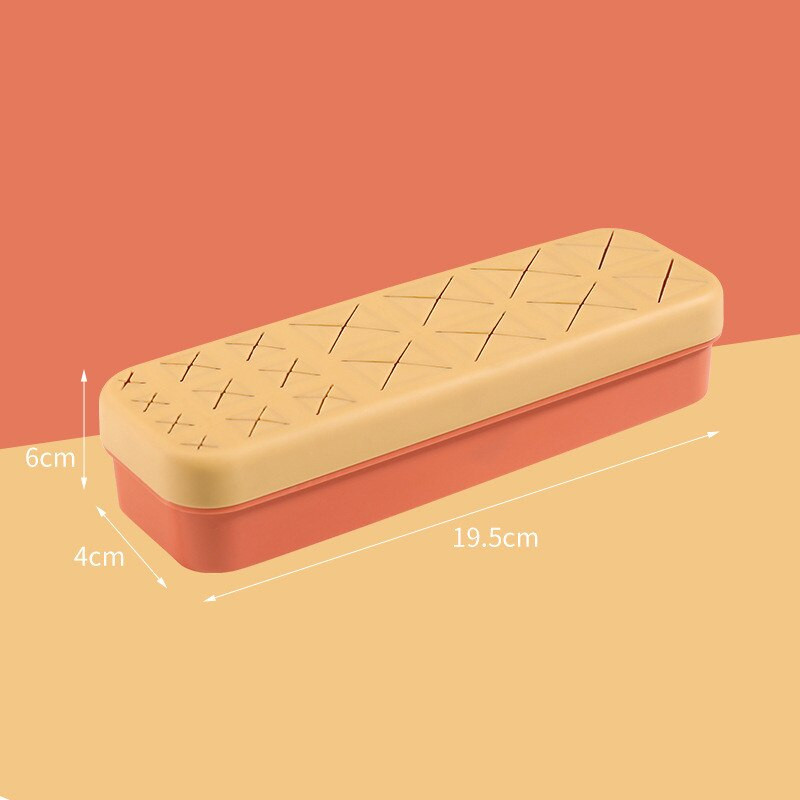 Suport de depozitare pentru ruj din silicon cu 18 grile Cutie de machiaj de birou Creativ Multi Grid Creion pentru sprâncene Instrument pentru luciu de buze Suport de afișare pentru acasă