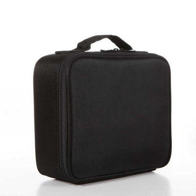 Organizator Oxford impermeabil pentru machiaj Cutie de depozitare cu mai multe straturi, detașabilă, cu fermoar, pentru cosmetică, pentru articole de toaletă, Suport pentru valiză