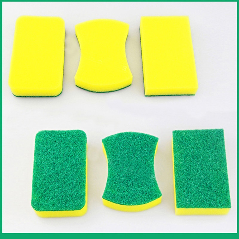 20 vnt. didelio tankio kempinė virtuvės valymo įrankiai skalbimo rankšluosčiai Valymo skudurai Kempininis šveitimo padas Mikropluošto indų valymo šluostė