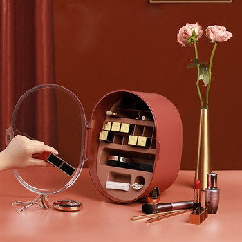 2022 New Creative Lipstick Holter Makeup Organizer Cosmetic Storage Box Μολύβι φρυδιών Lip Gloss Container Επιτραπέζια βάση οθόνης