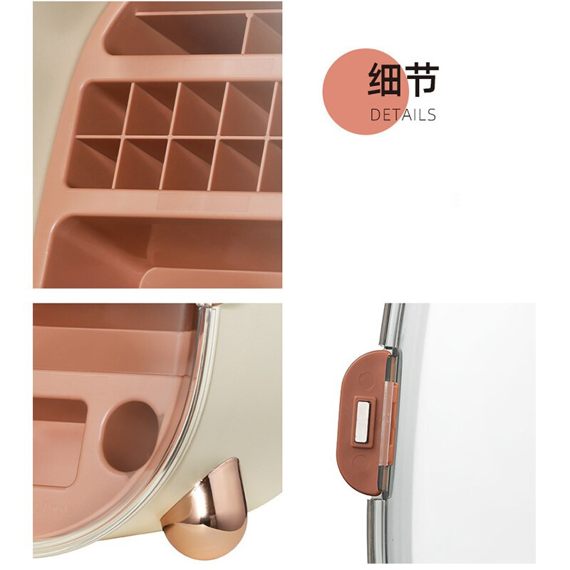 2022 New Creative Lipstick Holter Makeup Organizer Cosmetic Storage Box Μολύβι φρυδιών Lip Gloss Container Επιτραπέζια βάση οθόνης