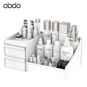 Organizator de machiaj tip sertar Depozitare pentru cutie de cosmetice Finisaj de birou Dulap piele Ruj Raft din plastic Accesorii pentru baie