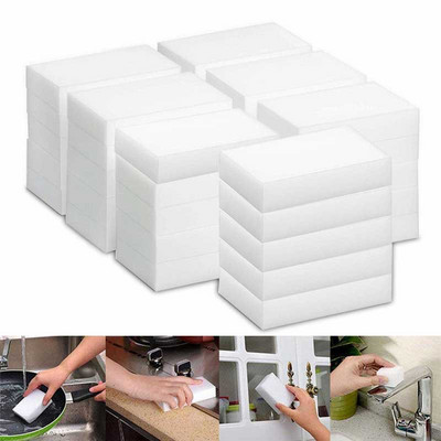 50τμχ Magic Sponge Melamine Cleaning Eraser Home Κουζίνα Μπάνιο Nano Σφουγγάρια Αξεσουάρ Καθαρισμού 10*6*2cm