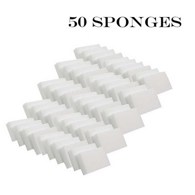 50Gb Magic Sponge Melamīna putu tīrīšanas dzēšgumija Mājas virtuve Vannas istaba Nano Sūkļi tīrīšanas piederumi 10*6*2cm