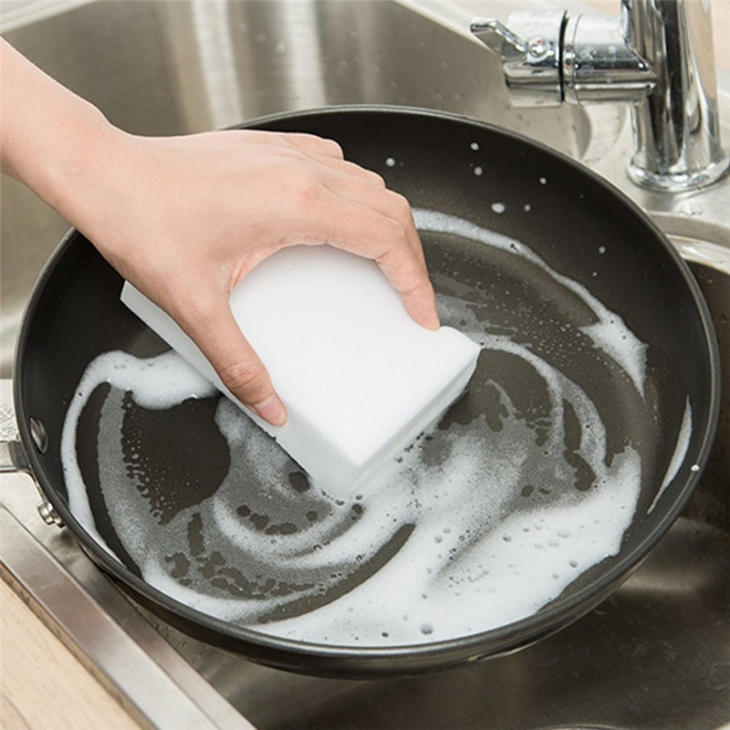 50tk Magic Sponge melamiinvahu puhastuskumm Kodu Köök Vannituba Nano Käsnad Puhastustarvikud 10*6*2cm