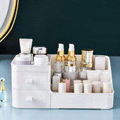 1 tkSuure mahutavusega kosmeetikatoodete hoiukarp meigisahtli korraldaja ehete küünelaki meigikonteiner lauaarvuti mitmesuguste asjade hoiukarp