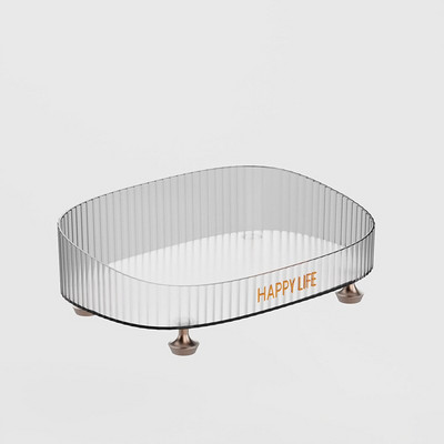 Organizator de machiaj Recipient de bijuterii Carcasă de machiaj Suport din plastic pentru perie de machiaj Organizatoare de birou Cutii pentru cutie de depozitare cosmetice Raft