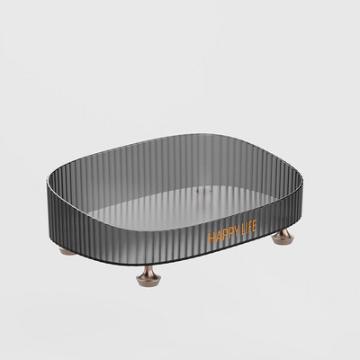 Organizator de machiaj Recipient de bijuterii Carcasă de machiaj Suport din plastic pentru perie de machiaj Organizatoare de birou Cutii pentru cutie de depozitare cosmetice Raft