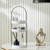 Cutie de depozitare cosmetice Organizator de machiaj Multi-strat detașabil de birou Produse de îngrijire a pielii Suport de depozitare bijuterii Depozitare frumusețe