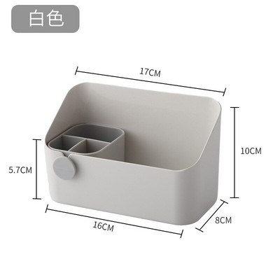 Net Celebrity Dulap cu oglindă Cutie de depozitare din plastic Cosmetice Bijuterii Ruj Produse de îngrijire a pielii Desktop Depozitare îngustă