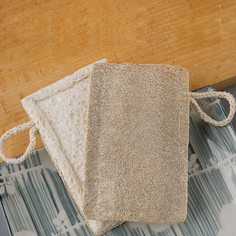 Νέο φυσικό Luffa Floristic βιοδιασπώμενο σφουγγάρι Κουζίνας Βιώσιμης χρήσης Σκεύη και Gadgets Φιλικό προς το περιβάλλον Μικρό αντικείμενο