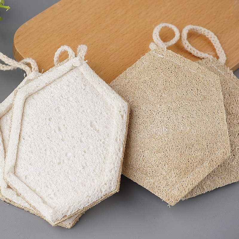 Νέο φυσικό Luffa Floristic βιοδιασπώμενο σφουγγάρι Κουζίνας Βιώσιμης χρήσης Σκεύη και Gadgets Φιλικό προς το περιβάλλον Μικρό αντικείμενο