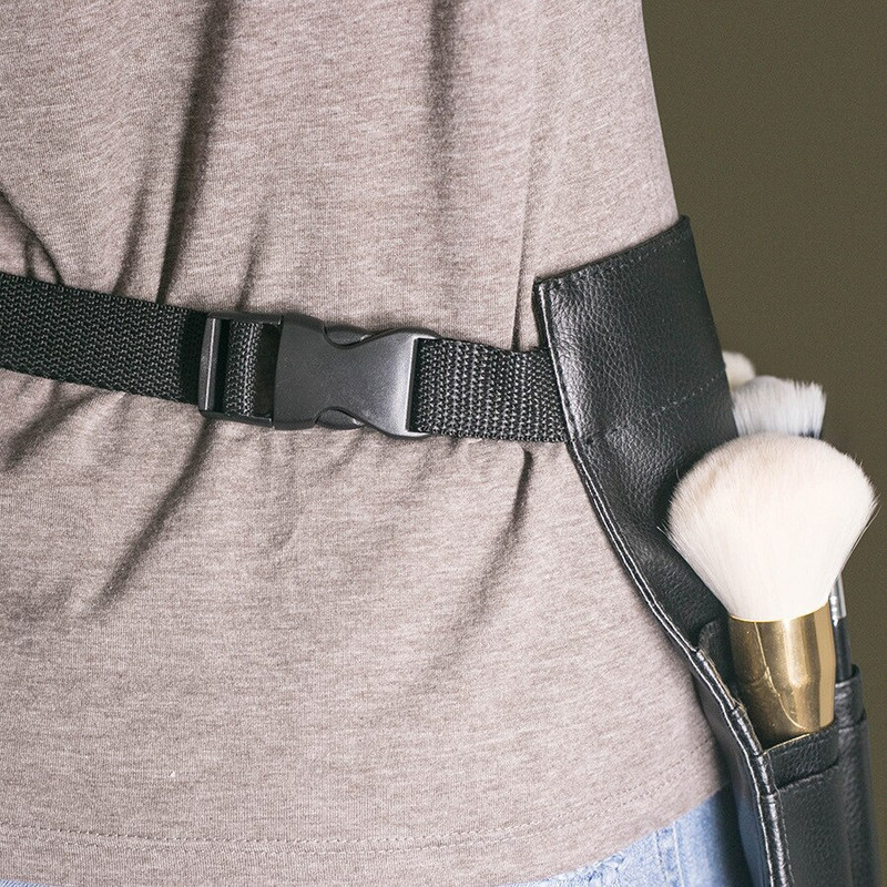 Θήκη για πινέλα μακιγιάζ PU ποδιά τσάντα καλλιτέχνη λουράκι μακιγιάζ Πινέλα Εργαλεία για πινέλα μακιγιάζ Επαγγελματικές τσάντες μακιγιάζ