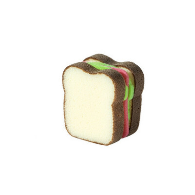 Thanstar Soft Toast Shape Sponge Creative Sandwich Style Scrubber Πλύσιμο Πιάτων Αξεσουάρ οικιακού καθαρισμού Είδη κουζίνας