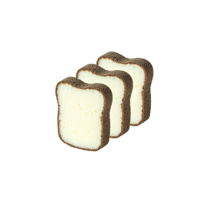 Thanstar Soft Toast Shape Sponge Creative Sandwich Style Scrubber Πλύσιμο Πιάτων Αξεσουάρ οικιακού καθαρισμού Είδη κουζίνας