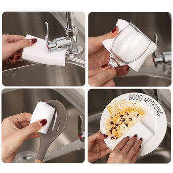 50 τεμ./παρτίδα Σφουγγάρι μελαμίνης Magic Sponge Γόμα Καθαρισμού Σπίτι Καθαριστικό Σφουγγάρια καθαρισμού για πιάτα κουζίνας