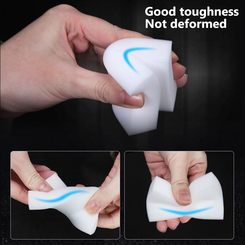 50 buc/lot burețel melaminat burete magic gumă de înaltă densitate pentru curățarea casei bureți de curățare pentru vase de bucătărie