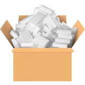 50 Pack Extra Thick Magic Cleaning Pads - Eraser Sponge for All Απλά προσθέστε νερό για να σβήσετε όλη τη βρωμιά - μελαμίνη - Universal Cleaner